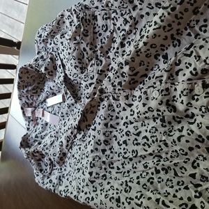 Victorias secret pajama short sleeve shirt and pajama short size medium